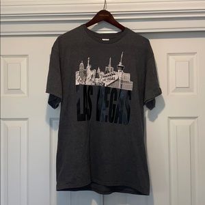 Mens Las Vegas t-shirt size L, short sleeve shirt.
